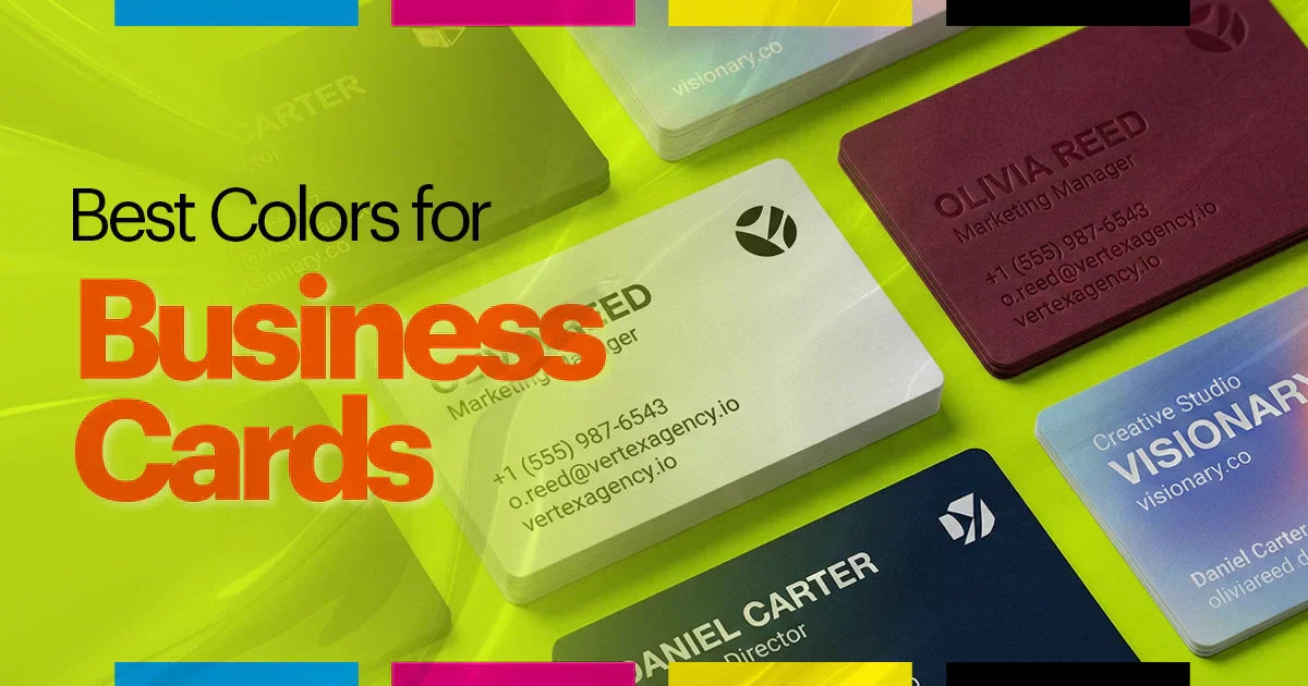 Best Colors for Business Cards: A Guide to Choosing the Perfect Palette