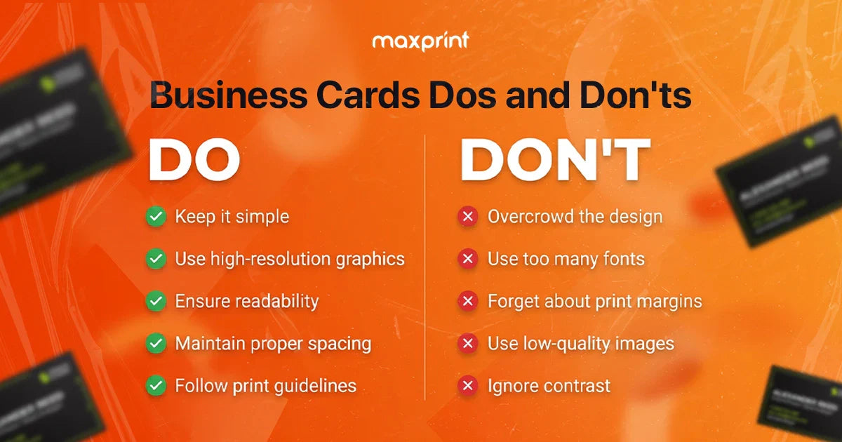 Business Cards Dos and Don’ts: The Complete UAE Guide for 2026