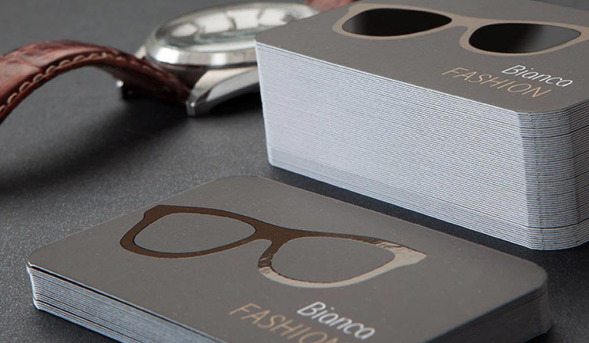 1000 Business Cards, Matt Laminated, Round Corner & Spot UV