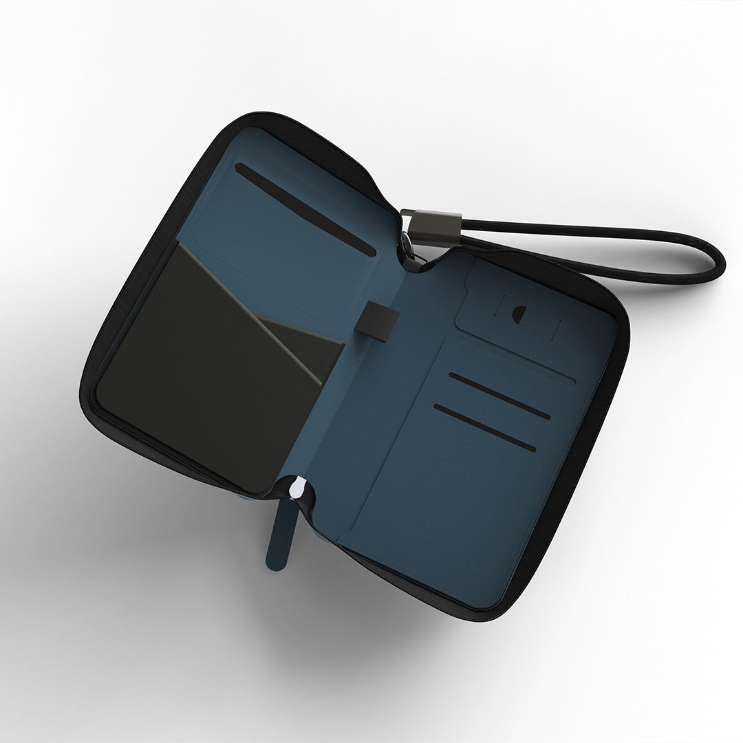 Travi Wallet — Sleek PU Leather Travel Case