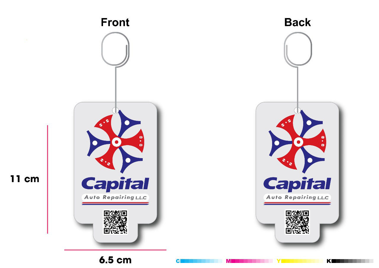 10000 Custom Printed Air Fresheners