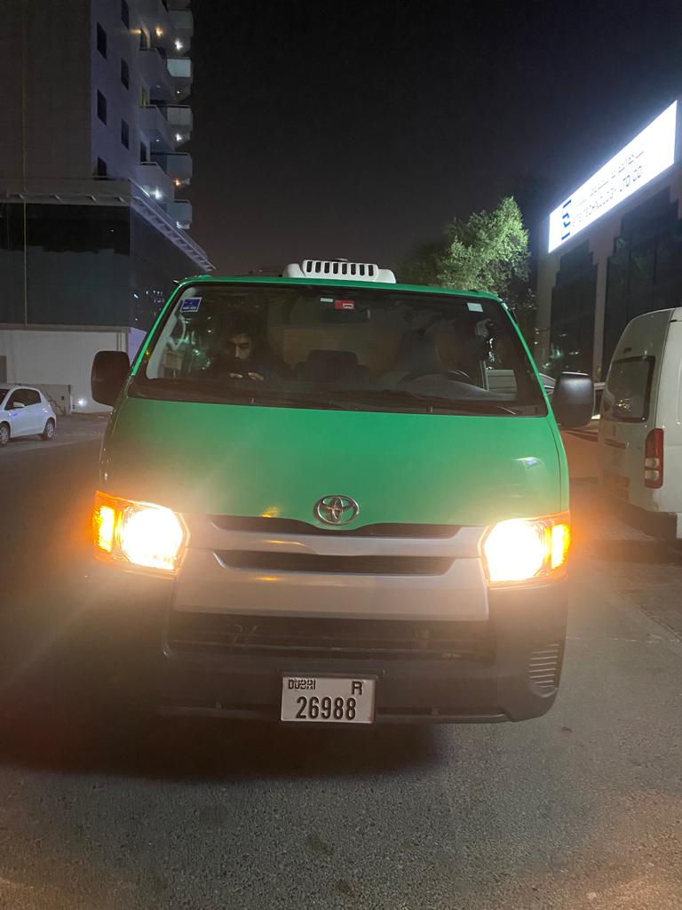 1 Van Vehicle Branding – Full Van Coverage with Semi-Curve Sticker, UV Lamination