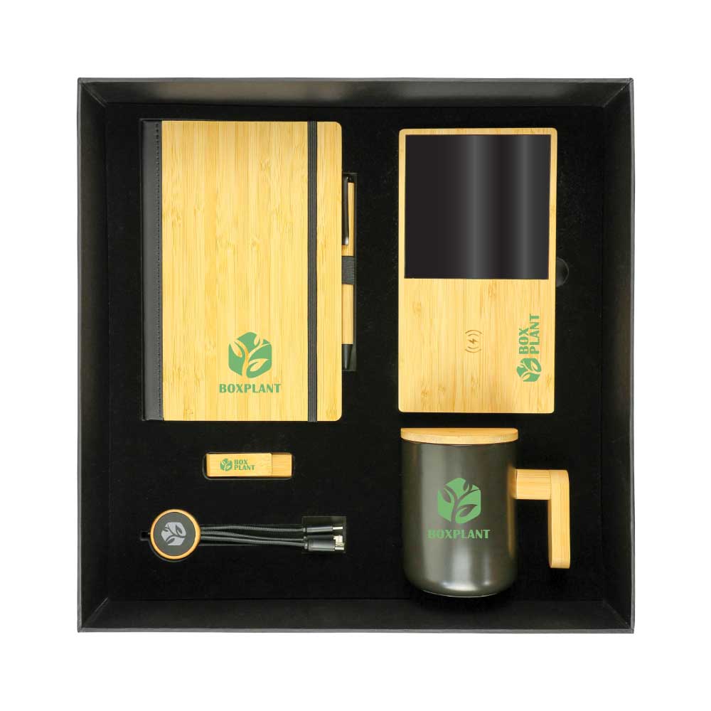 50 Promotional Gift Sets with Black Cardboard Gift Box