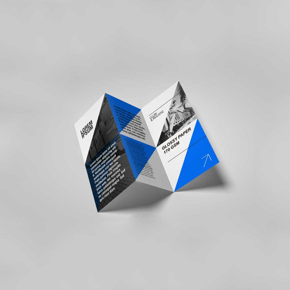 2000 Brochure B4 (34 x 24 cm), 170 GSM, Glossy Paper