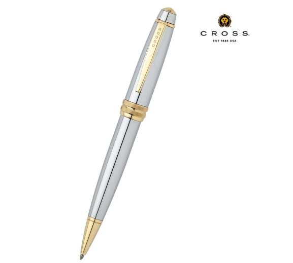 Cross Bailey™ Medalist® with 23KT Gold Plated Appointments Ballpoint Pen (Blue Ink)