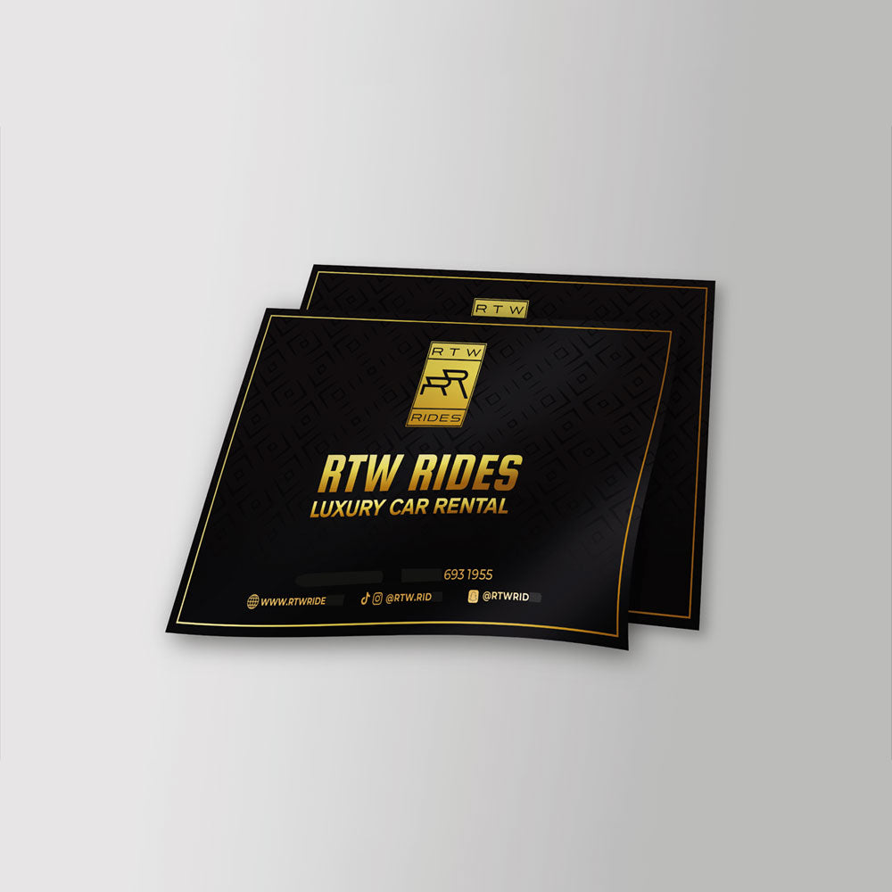 1000 Car Mat B3 (48 x 34 cm), Full Colors, Glossy 130 GSM