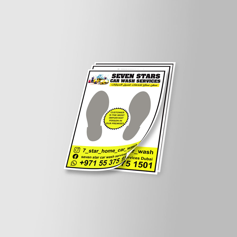 1000 Car Mat A2 (42 x 60 cm), Full Colors, Economy Paper 70 GSM