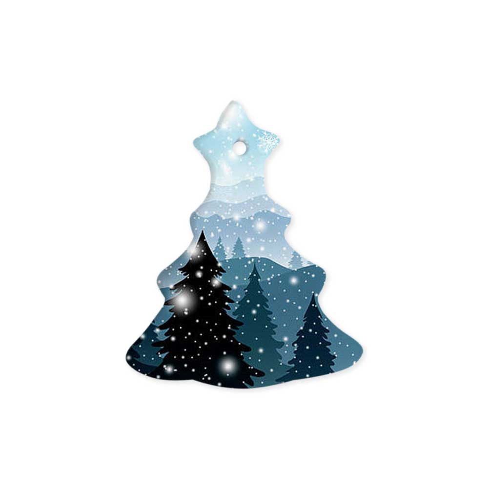 Christmas Tree Ceramic Ornaments