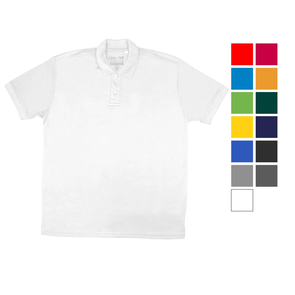 قميص بولو CoolTex قطن 100% — 220 غرام