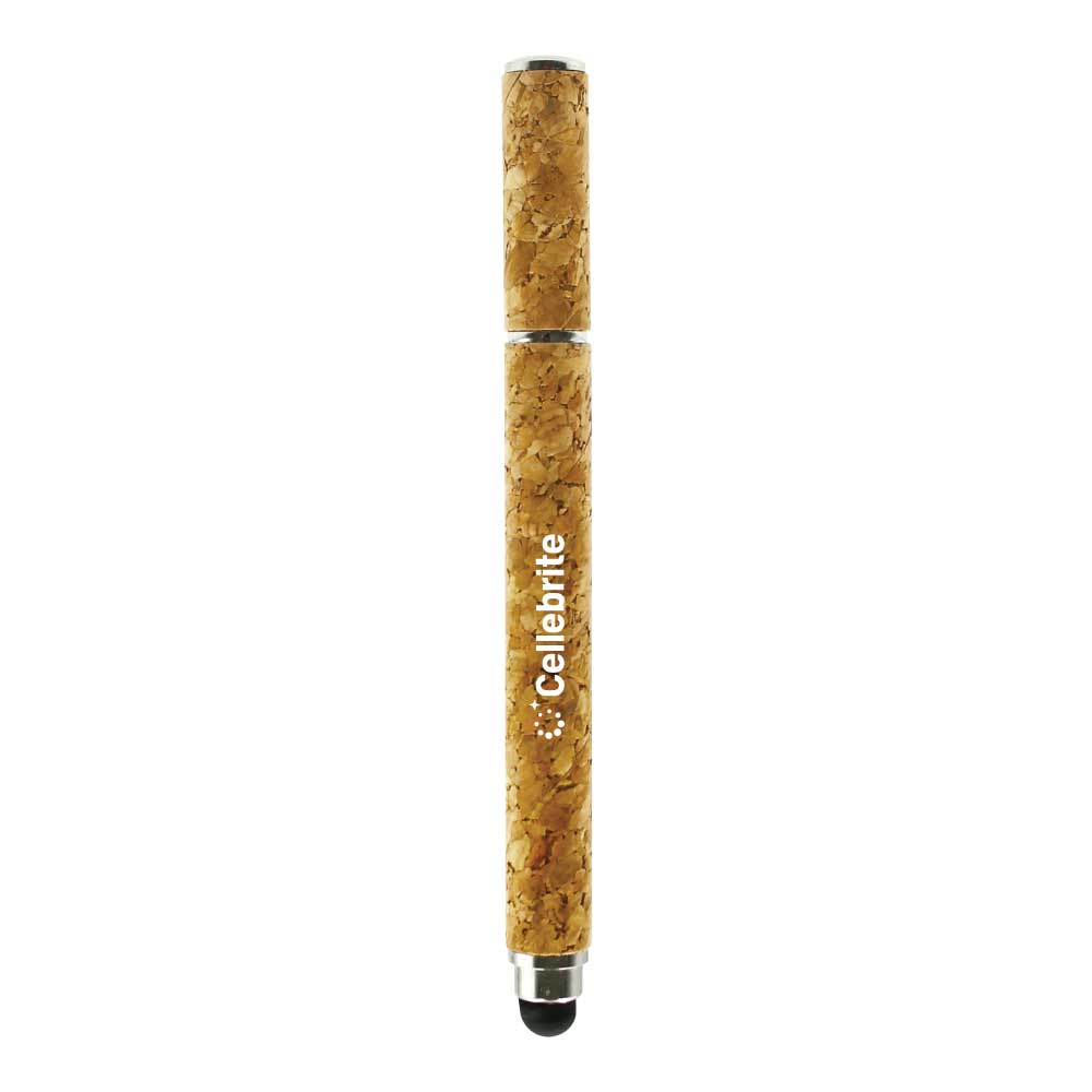 Cork Pens with Stylus