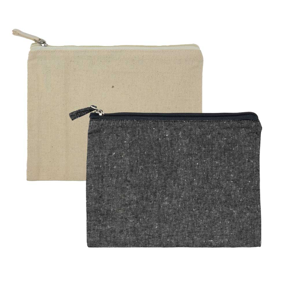 50 Multi-purpose Cotton Zipper Pouch