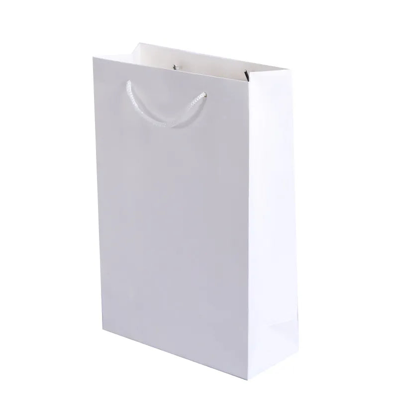 100 Readymade A4 Paper Bags - 250gsm, 1-Color Printing