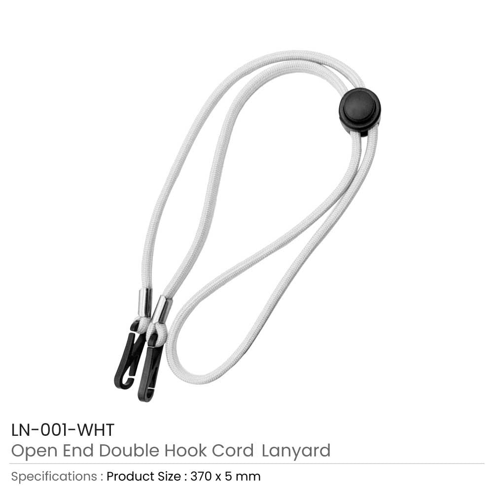 Double Hook Cord Lanyards — view 4 — MaxPrint Dubai