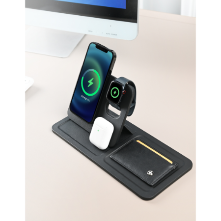 Desk Charge — Desktop Organizer with 3-in-1 MagSafe Charger