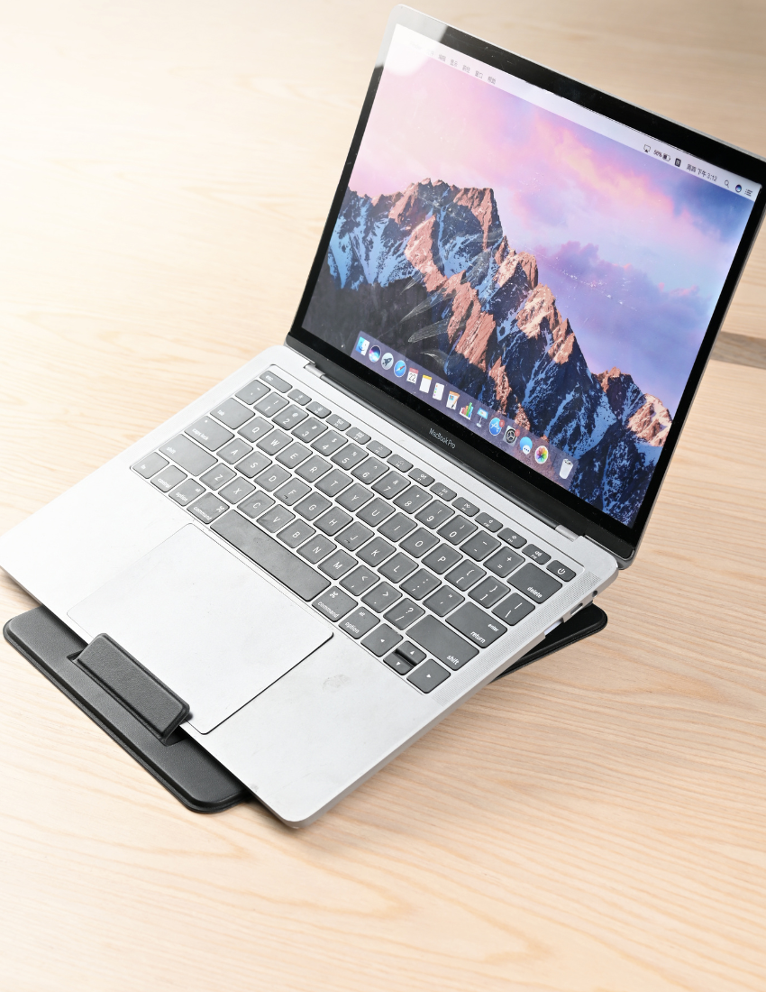 Pad Stand Dark Grey — 2-in-1 Mousepad & Laptop Stand