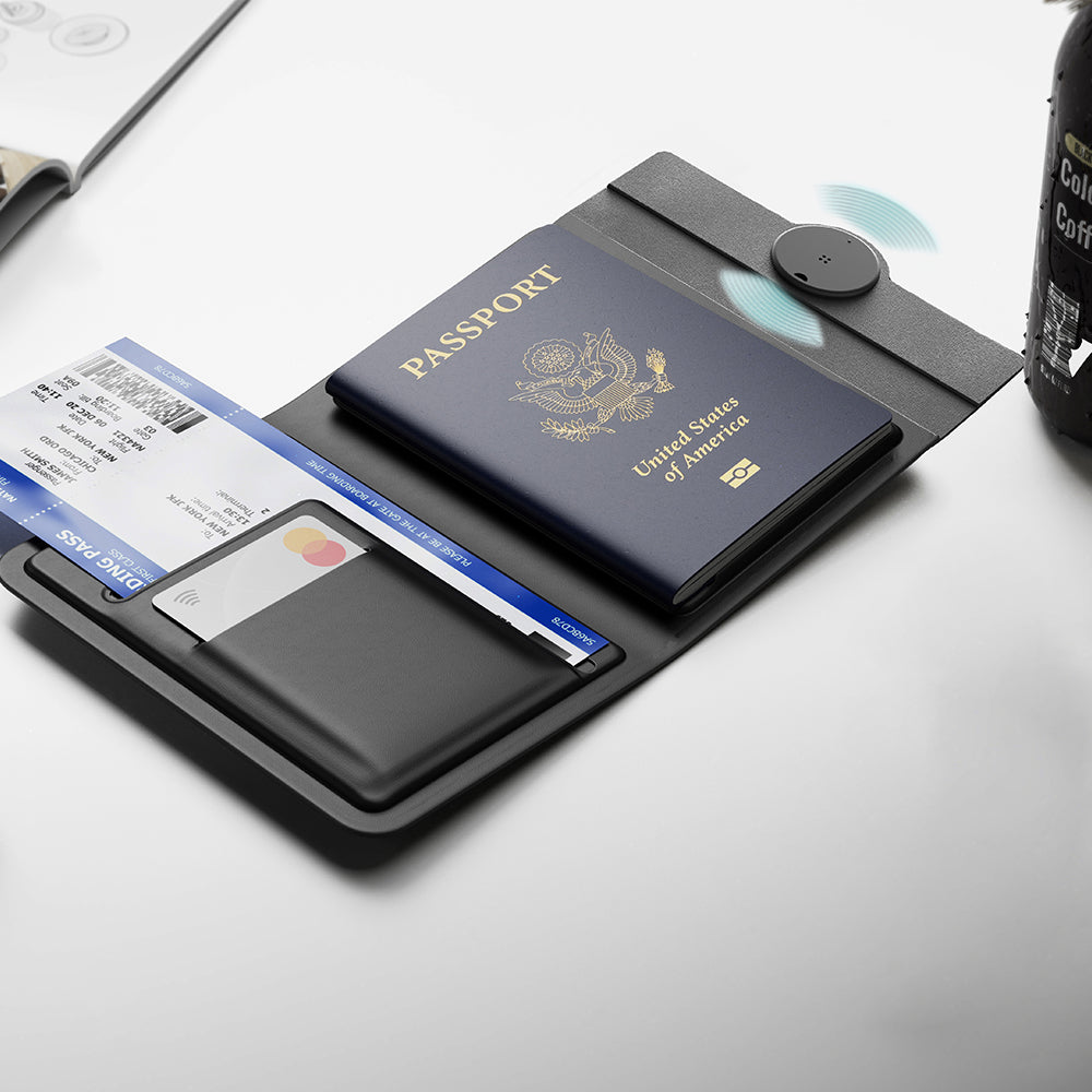 Roundfy Passport — High-Tech Recycled PU Passport Holder