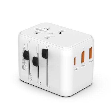 Type-C Travel Adaptor — 20W Fast Charging Universal Travel Charger