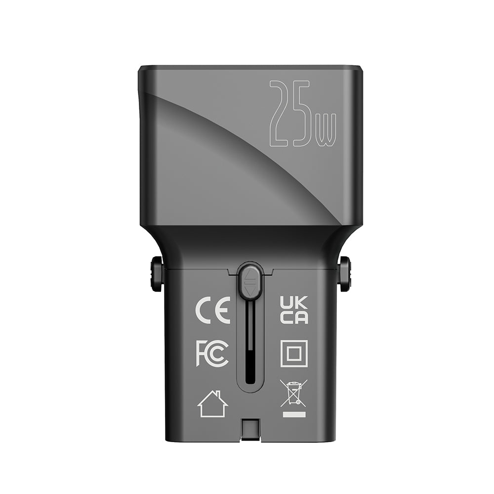 Power Adaptor — Compact 25W Mini Travel Charger