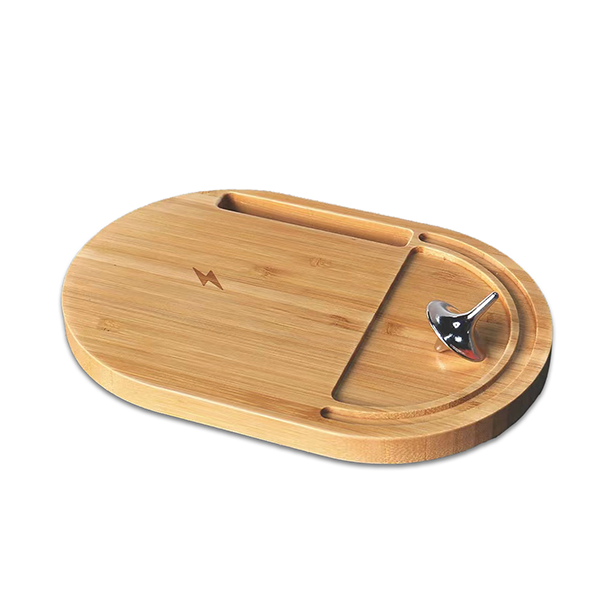 Anti-Stress Wireless — Bamboo Wireless Desktop Spinner