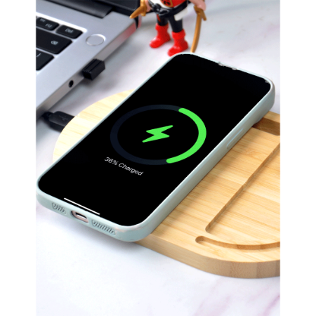 Anti-Stress Wireless — Bamboo Wireless Desktop Spinner