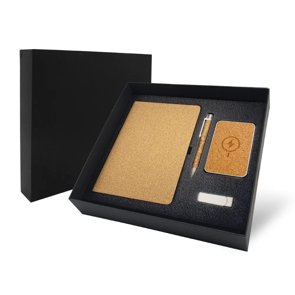 Eco-Friendly Gift Sets in Black Cardboard Box GS-011