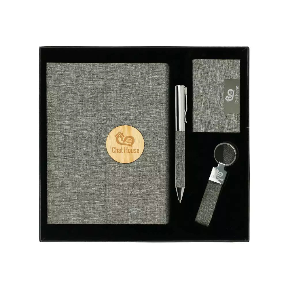 Promotional Gift Sets in Black Cardboard Box GS-041