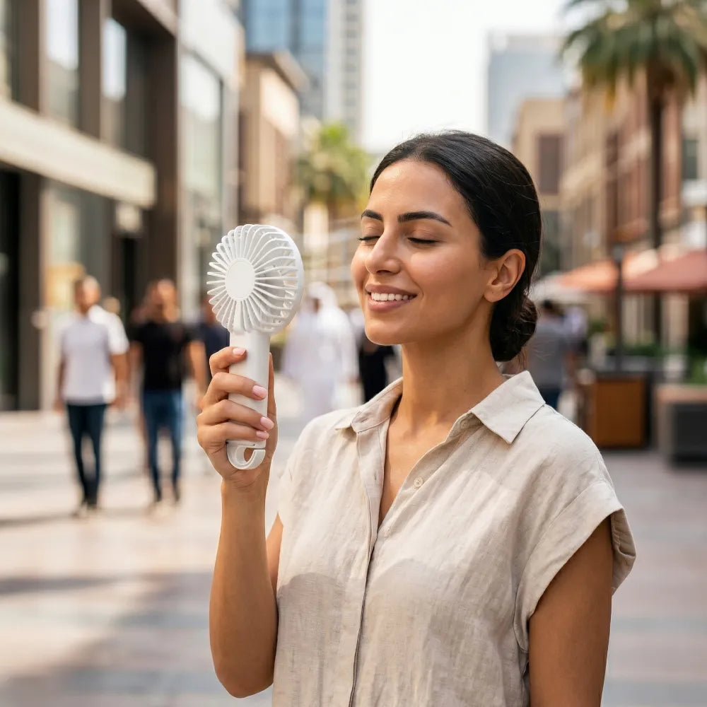 Portable Rechargeable Mini Fan Type C