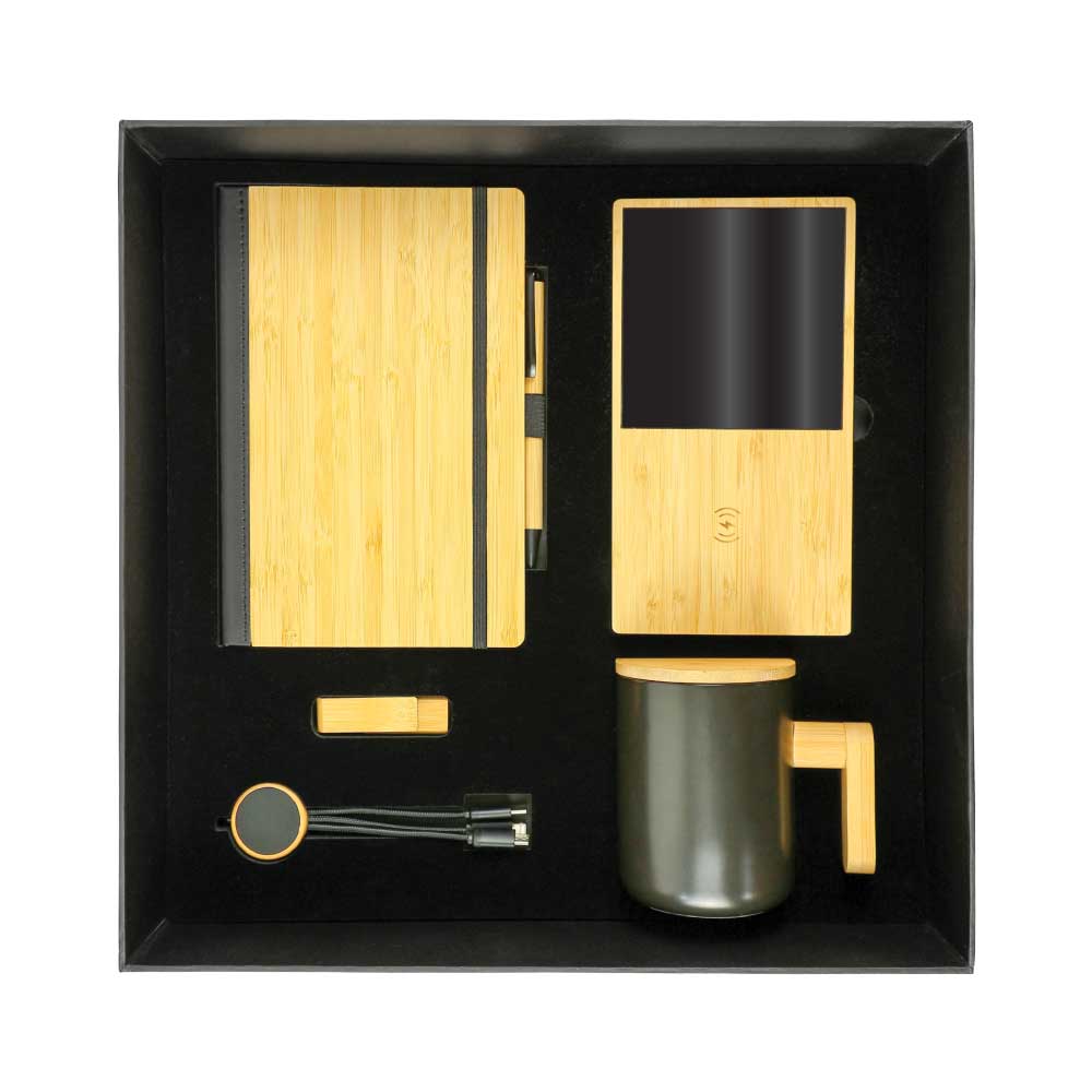 50 Promotional Gift Sets with Black Cardboard Gift Box