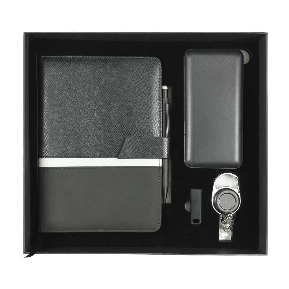 50 Promotional Gift Sets with Black Cardboard Gift Box