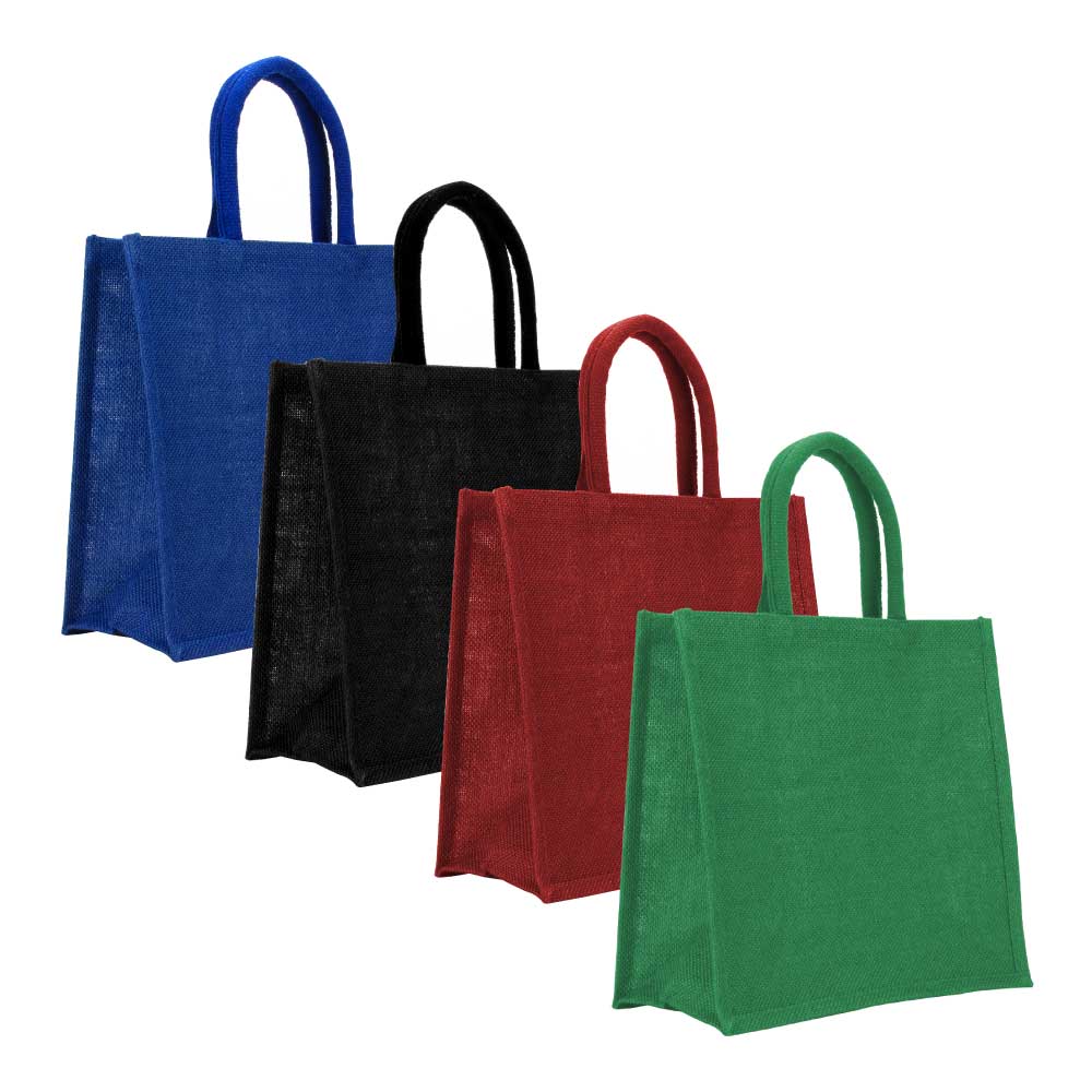 50 Reusable Square Jute Bags