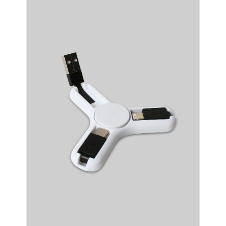 Spinner With Charging Cables