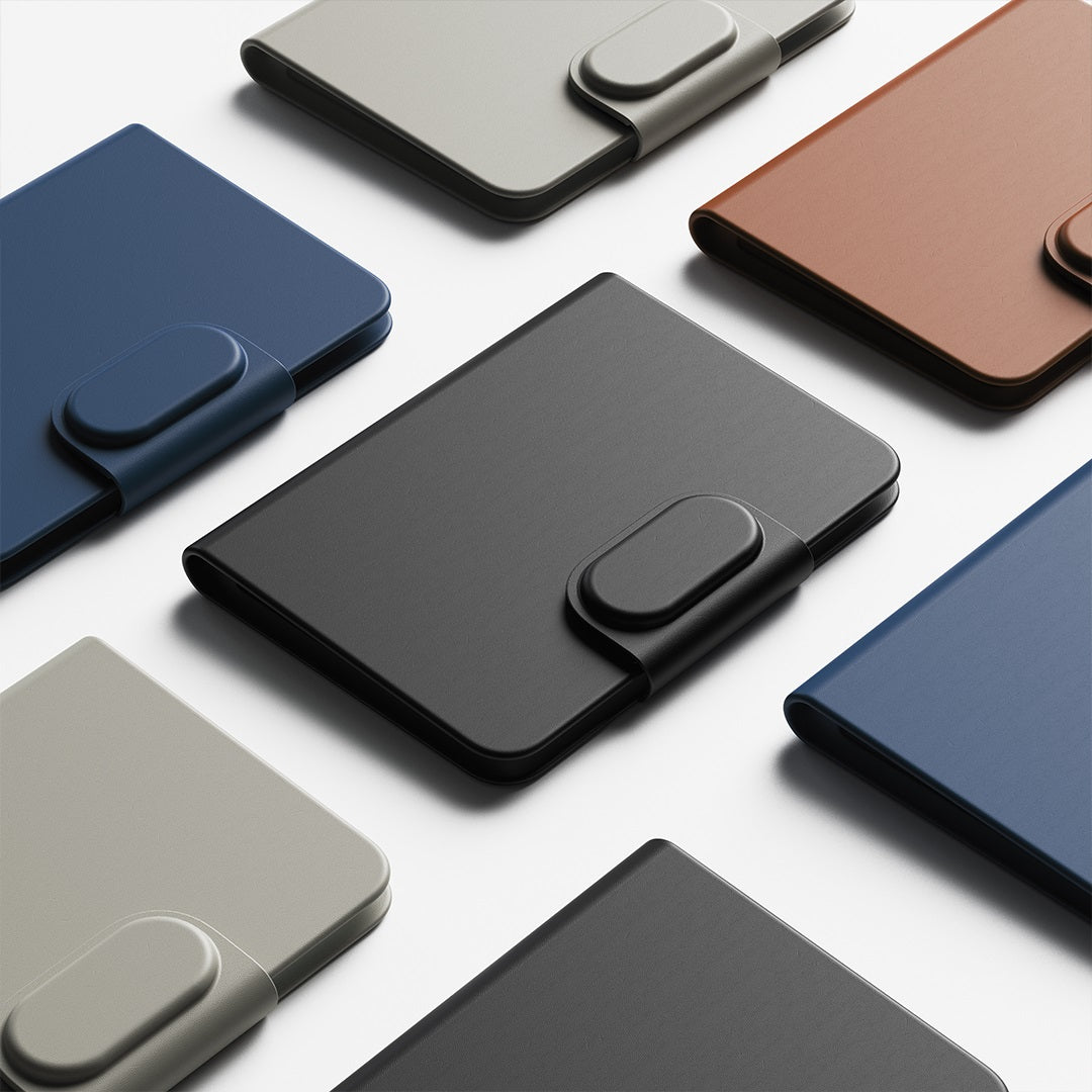 Findy Passport Pro — Sleek Recycled PU Leather Passport Holder