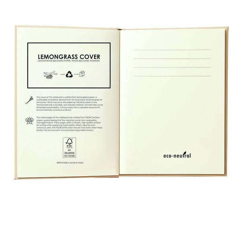 KEILA - eco-neutral TEA Cover A5 Notebook