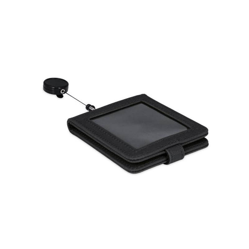 KOLN - Santhome ID Cardholder with Reel Badge - Black