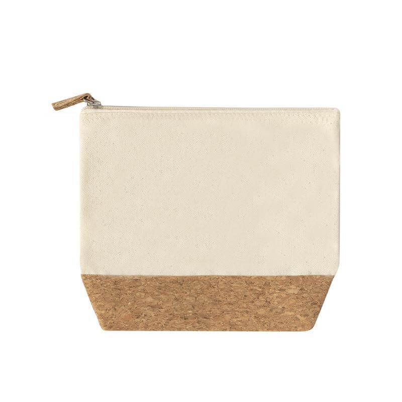 EOSTE - eco-neutral Recycled Cotton/Cork Pouch