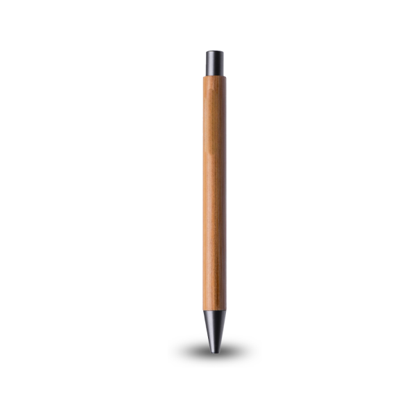 Bamboo Pen — Eco-Friendly Push Button Ballpen