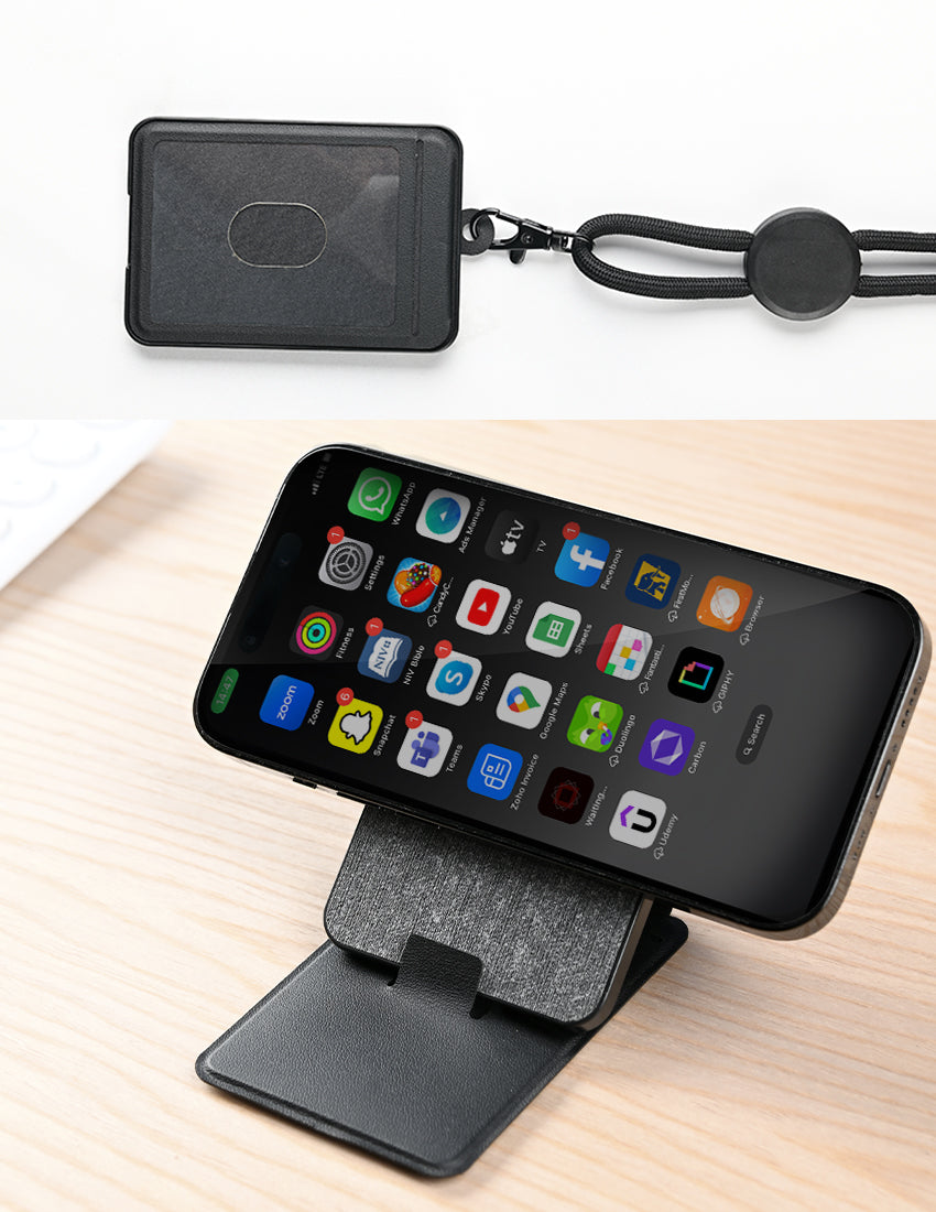 Smart ID Dark Grey — Versatile ID Holder