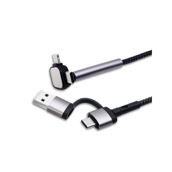4-In-1 Pd Cable — Versatile 1M Charging Cable