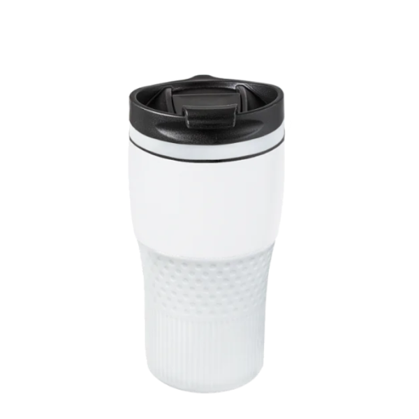 Bayamo Mezzo White — Premium 320ml Double Wall Thermal Mug