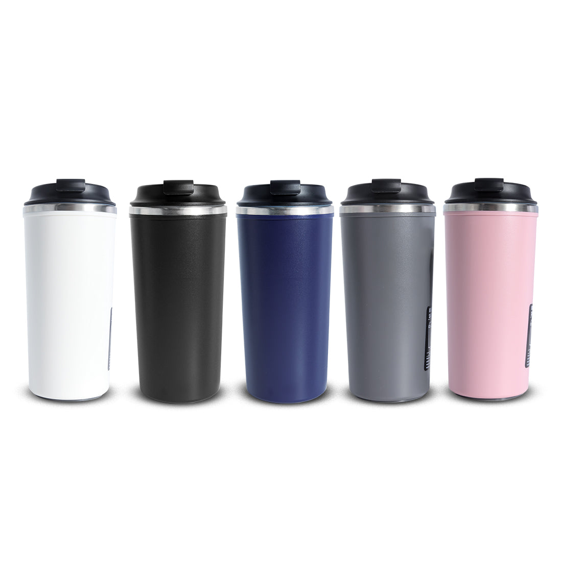 Tall Suction Mug — 500ml Double Wall Leak-Proof Mug