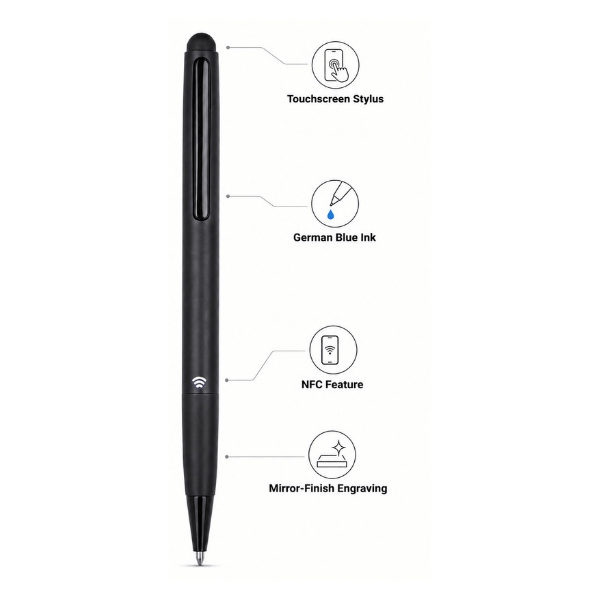 NFC Pen Plus — Metal Touch Pen with Digital Branding