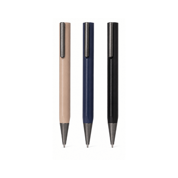 Trivio — Triangle Barrel Metal Pen with Mirror