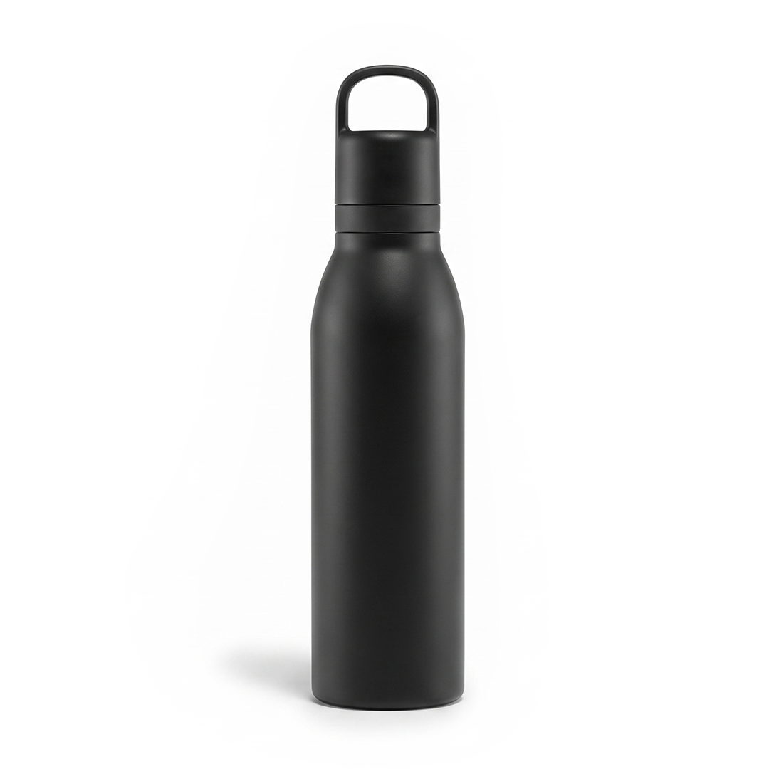 Grab&Sip — 530ml Stainless Steel Bottle, 2-in-1 Straw & Direct Sip