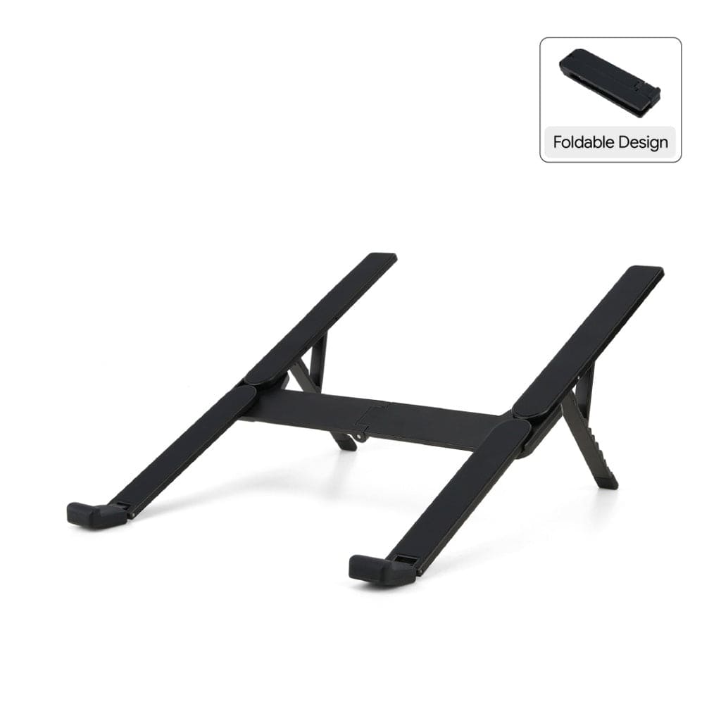 Malin — @memorii Portable Aluminium Laptop Stand - Black