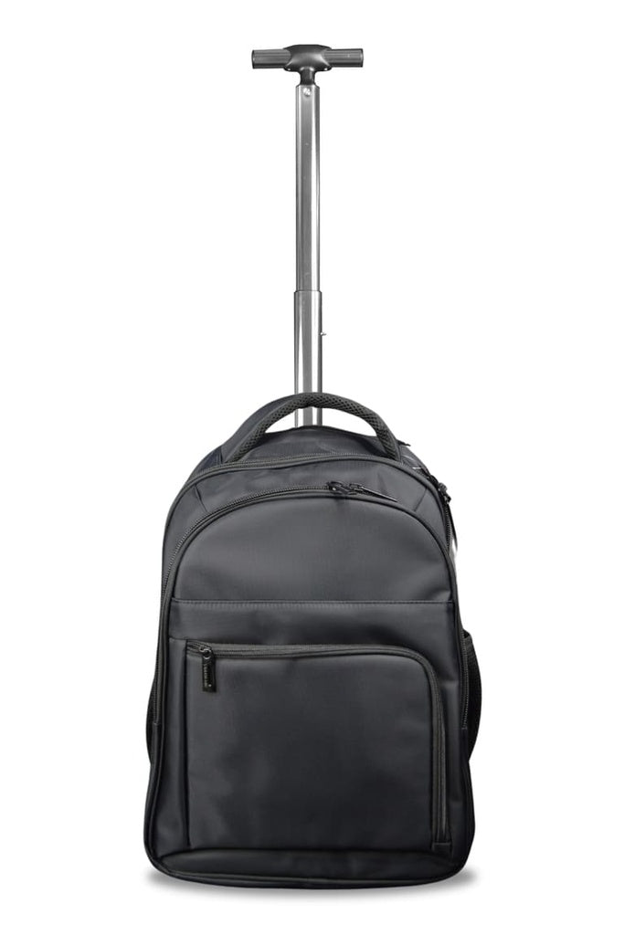 BREE - SANTHOME 2 Wheels Trolley Backpack - Black — MaxPrint Dubai