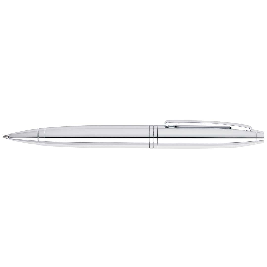 Cross Calais™ Polished Chrome with Polished Chrome Appointments Ballpoint Pen (Blue Ink)