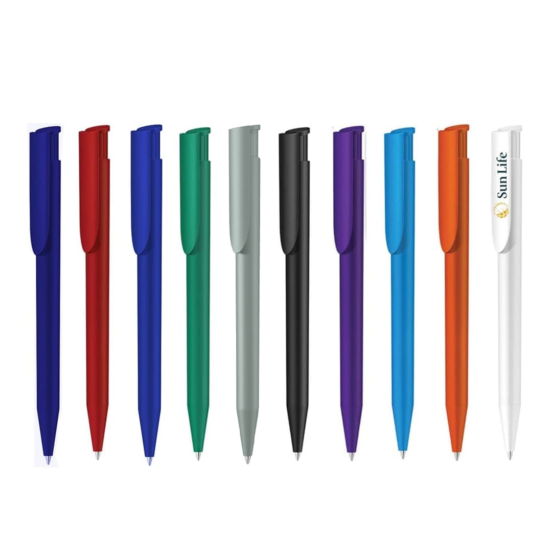 UMA HAPPY Plastic Pen - Grey