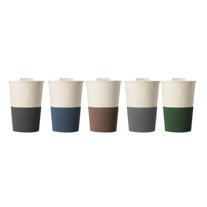 MALTA - Reusable Wheatstraw Cup 350ml - Grey