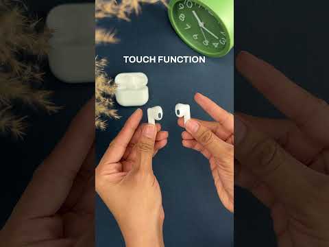 TUNEVO RCS recycled plastic wireless earbuds - White