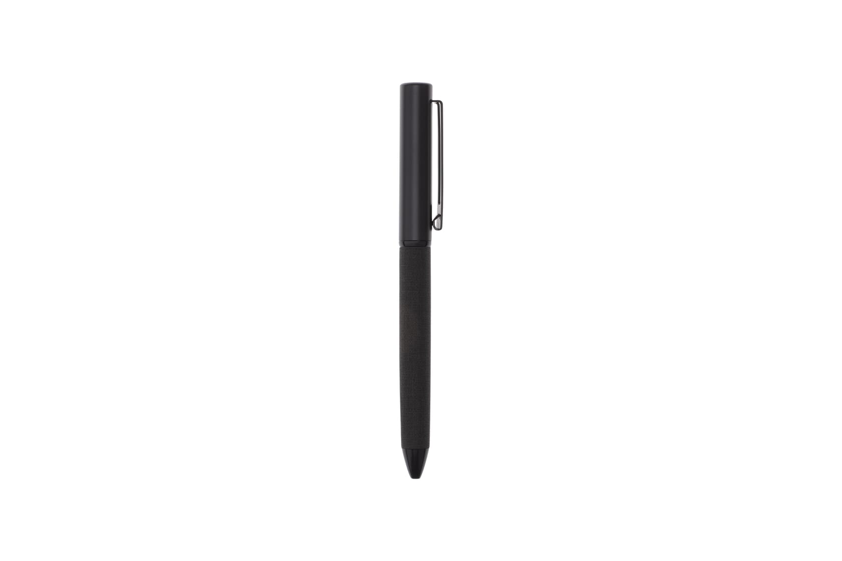 TESSIN - CHANGE ZERO Sustainable Gift Set with Refillable Notebook, Pen & Cardholder - Black